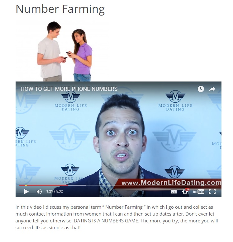 "my personal term Number Farming"