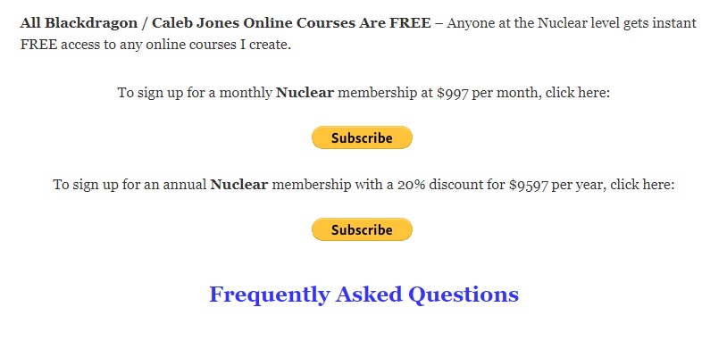 Loser Club sales page